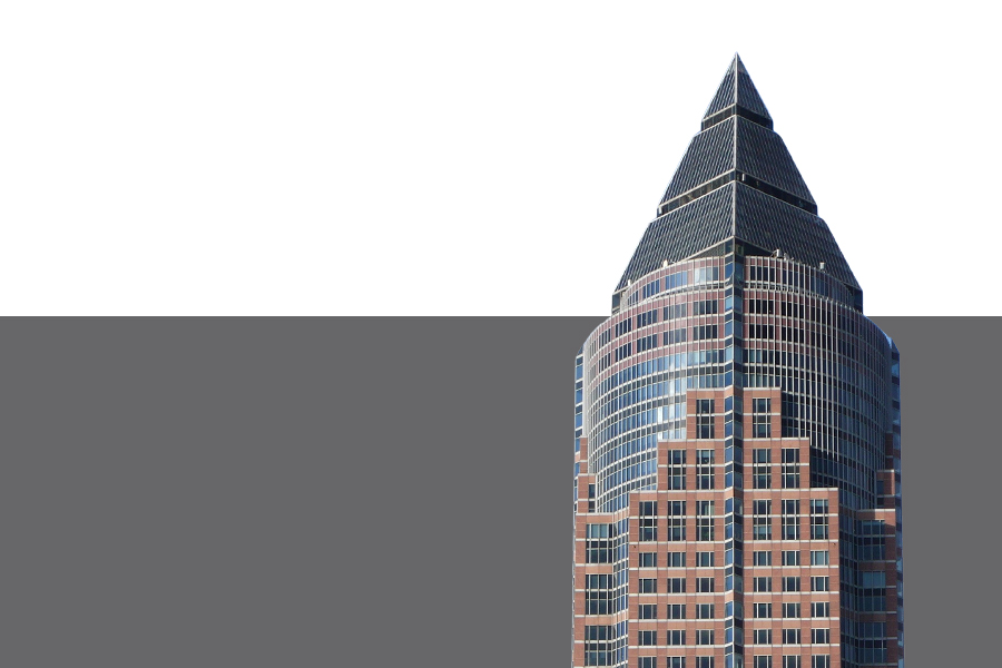 Hochhaus der Frankfurter Skyline